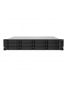Servidor nas qnap ts - 1232pxu - rp - 4g 12 bahias 2u rack 4gb gigabit ethernet