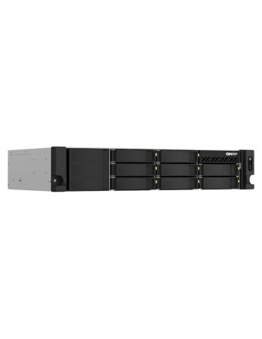 Servidor nas qnap ts - 873aeu - 4g 8 bahias 2u rack 4gb gigabit ethernet