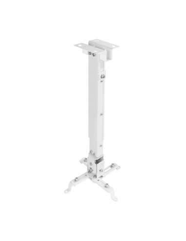 Soporte de proyector de techo tooq pj2012t - w blanco distancia 130 - 650 mm.