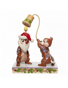 Figura enesco disney chip & dale version navideÃ±a