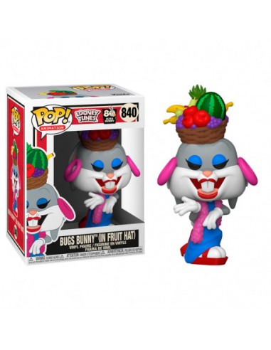 Funko pop looney tunes bugs bunny con fruta 49161