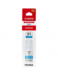 Cartucho tinta canon cian gi - 51c 70ml 7700 paginas