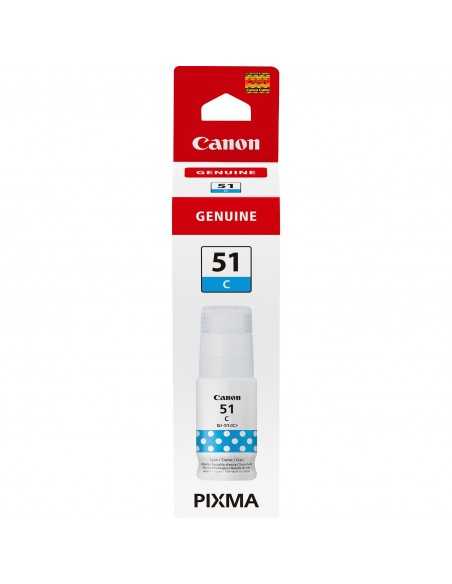 Cartucho tinta canon cian gi - 51c 70ml 7700 paginas