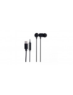 Auriculares intrauditivos fonestar x3 - nc - microfono - usb tipo c - negro