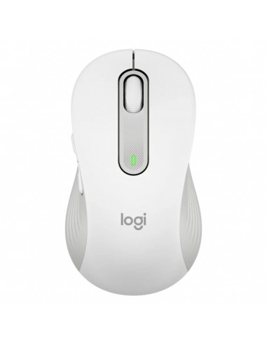Mouse raton logitech m650 for business grande wireless inalambrico blanco crudo