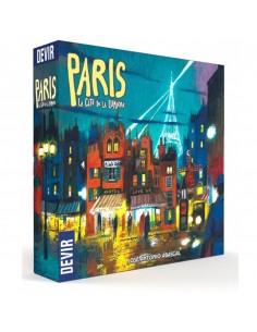 Juego de mesa devir parís: la citÃ¨ de la lumiÃ¨re (ed. en espaÃ±ol) pegi 8