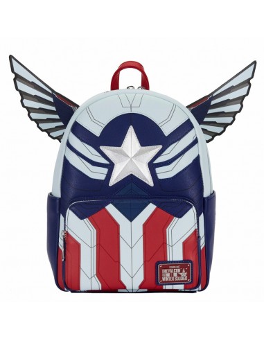 Mini mochila loungefly marvel falcon capitán amÃ©rica cosplay