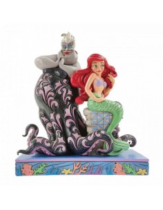 Figura enesco disney la sirenita ariel y Ãºrsula