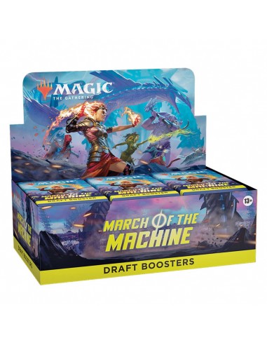 Caja de cartas wizards of the coast magic the gathering draft booster march of the machine 36 unidades inglÃ©s