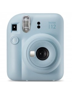 Camara fujifilm mini instax 12 flash - autoexposicion - azul pastel