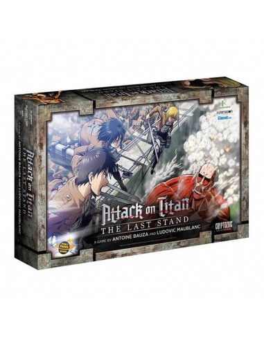 Juego de mesa attack on titan the last stand edad recomendada 14 aÃ±os (ingles)