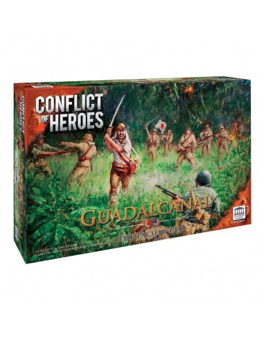 Juego de mesa conflict of heroes guadalcanal pacific 1942 edad recomendada 13 aÃ±os idioma ingles