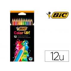 Lápices de colores color up caja de 12 unidades colores surtidos - Imagen 1