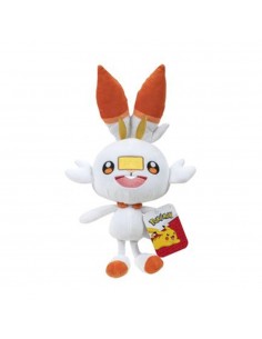 Peluche pokemon scorbunny 21 cm