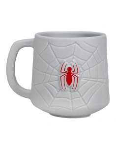 Taza 3d paladone marvel telaraÃ±a y logo spider - man 350 ml