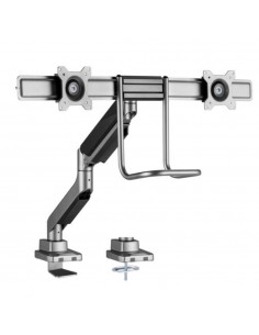 Soporte mesa equip vesa hasta 32 pulgadas 100x100 max 9kg doble pantalla