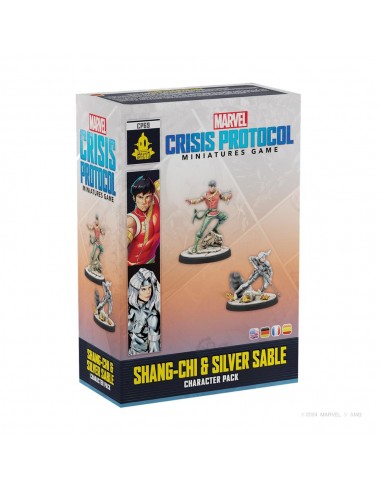 Juego de mesa marvel crisis protocol shang - chi & silver sable edad recomendada 14 aÃ±os