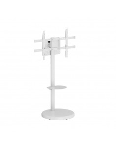 Soporte suelo con ruedas ewent vesa hasta 86 pulgadas 600x400mm max 50kg