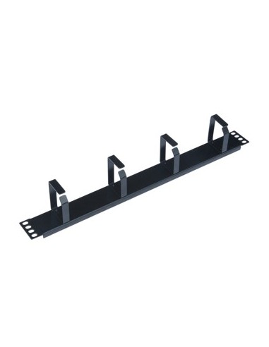 Panel pasa cables wp 1u - metalico - negro
