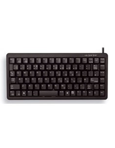 Teclado cherry slim reducidas dimensiones ps2 - usb negro