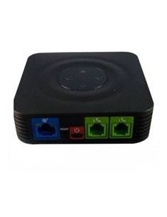 Adaptador telefonico analogico grandstream ata ip ht802 2 puertos fxs telefonia ip