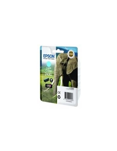 Cartucho tinta epson t243540 cian claro xl xp - 750 c13t24354010 - elefante
