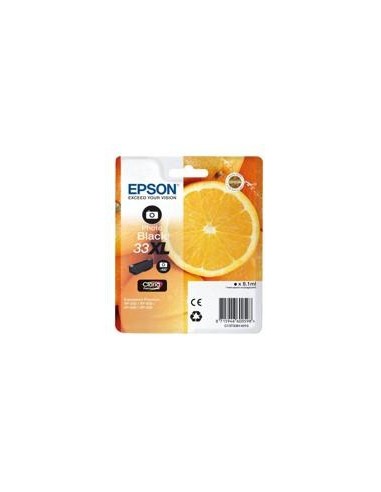 Cartucho tinta epson t336140 xl foto negro xp350*xp630 - xp635 - xp830 - naranja
