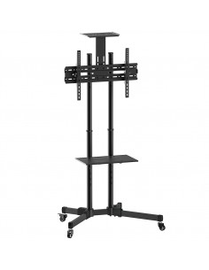 Soporte de suelo con ruedas equip para pantalla de 37 pulgadas - 70 pulgadas - fijo max vesa 600x400 - hasta 50kg