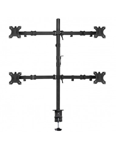 Soporte de mesa ewent ew1514 para 4 monitores tv hasta 32 pulgadas