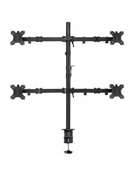 Soporte de mesa ewent ew1514 para 4 monitores tv hasta 32 pulgadas
