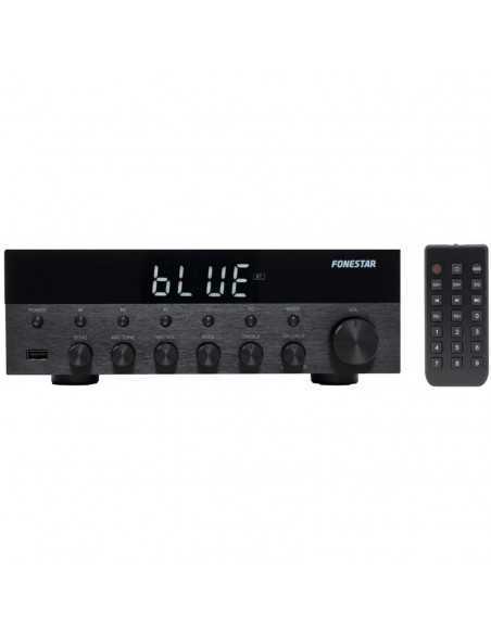 Amplificador estereo hifi fonestar as - 1515 - bluetooth - radio fm - 15 + 15 w rms usb - mp3