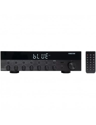 Amplificador estereo hifi fonestar as - 3030 - bluetooth - radio fm - 30 + 30 w rms usb - mp3