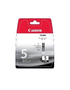 Cartucho tinta canon pgi 5 negro pigmentado 26ml pixma 4200 - 5200 mp 500 - 800 blister