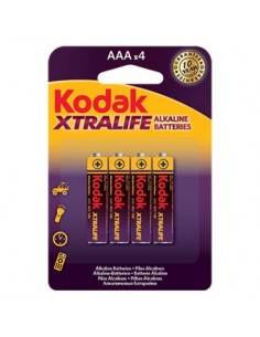 Blister pilas kodak alcalina xtralife aaa lr3 1.5v - blister 4 pilas