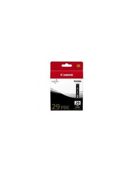 Cartucho tinta canon pgi - 29pbk photo negro pixma pro 1