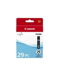 Cartucho tinta canon pgi - 29pc photo cian pixma pro 1