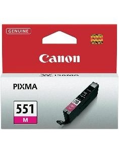 Cartucho tinta canon cli - 551 magenta mg6350 - mg5450