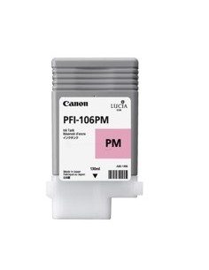 Cartucho canon pfi106pm foto magenta ipf6300s - ipf6400s - ipf6300 - ipf6350 - ipf6400 - ipf6450