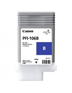 Cartucho canon pfi - 106b azul ipf6300 - ipf6350 - ipf6400 - ipf6450