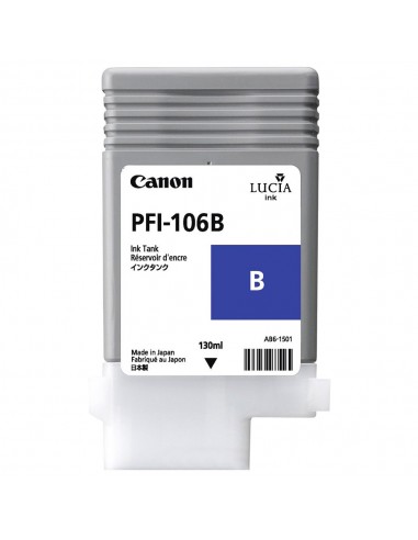 Cartucho canon pfi - 106b azul ipf6300 - ipf6350 - ipf6400 - ipf6450