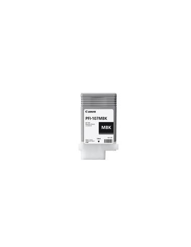 Cartucho canon pfi - 107mbk negro pigmentado ipf670 - ipf680 - ipf685 - ipf770 - ipf780 - ipf785
