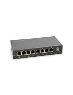 Switch level one 8 puertos 10 - 100 - 1000 poe 120w no gestion