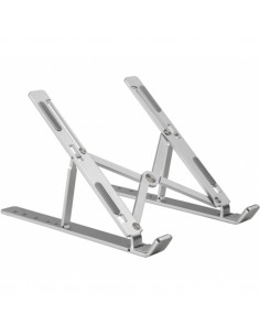 Soporte - base de refrigeracion conceptronic para portatiles hasta 15.6 pulgadas aluminio plegable