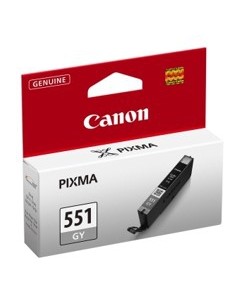 Cartucho tinta canon cli - 551gy gris 7ml