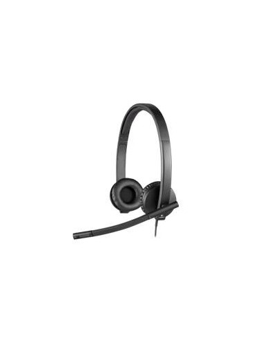 Auriculares logitech h570e con microfono - stereo diadema - usb