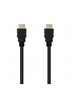 Cable hdmi(a) a hdmi(a) 4k 2m nanocable negro macho - macho - 60hz - 18gbps - v2.0