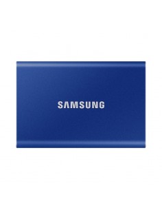 Disco duro ssd samsung 1tb pssd t7 nvme externo azul