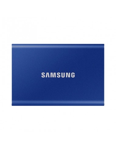 Disco duro ssd samsung 1tb pssd t7 nvme externo azul