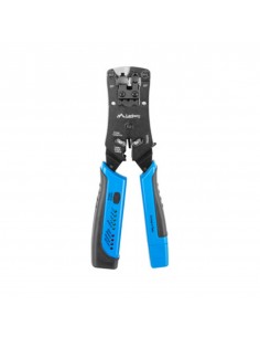 Crimpadora lanberg universal nt - 0203 rj45 - rj11 - rj12 con comprobador de cables