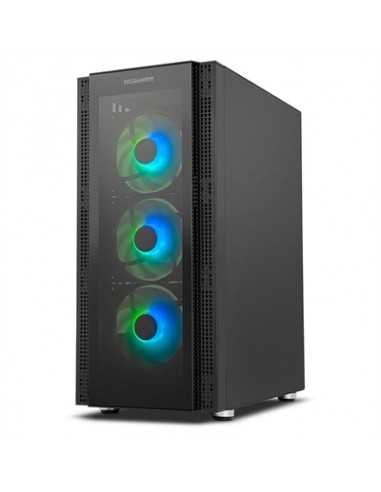 Caja ordenador gaming nox hummer horus atx 1 x usb 3.0 2 x usb 2.0 4 x 120mm argb